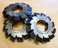 Involute milling cutter(module) M 3,5x20°, z12-13