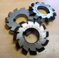 Involute milling cutter(module) M 2,25x20°, z21-25