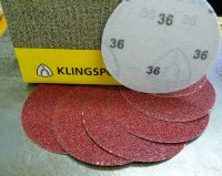 Reconciliation disc 125mm, P36, KLINGSPOR