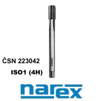 Machine tap M12x1,0 HSSE ISO1 C without chip breaker, Narex