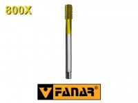 Tapered machine tap NPT 1/2 x 14 HSSE 1:16 800X straight slot, FANAR