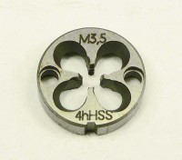 Round thread die M3,5 HSS machine 4h, ČSN 3034, final sale