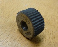 Knurling wheel dia. 20mm straight 2.0 , CSN 227150