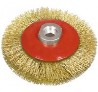 Bowl brush 100mm non-braided - coated, XTLINE