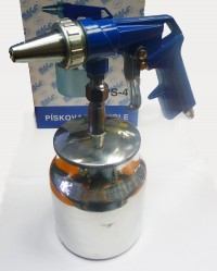 Sandblasting gun with lower aluminum container 1l, PS-4