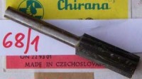 Technical milling cutter 68/1 HSS with cylindrical shank, Chirana