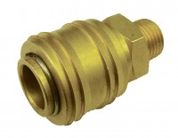 Quick coupling with external thread 3/8 "G - brass