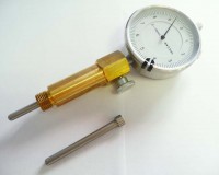 Preparation for advance measurement with an inclinometer 60/10, division 0.1 mm