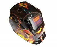 Self-darkening welding helmet ADF-718GR PRO DE - Ghost rider