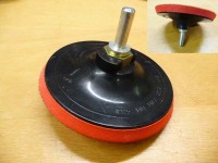 Carrying wheel 125mm with velcro - for drills and grinders