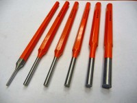 Pin punch set(6pcs) 1.5 - 8.0mm x 150mm, HOBBY