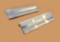 Inserts for YORK 100mm vice - aluminum with prism with magnetic tape