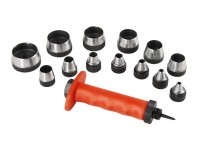 Set of punches 5-35mm with handle, Extol Premium