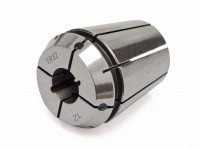 Sealed ER25 collet with cooling channels along the bore , DIN6499C / 430ECC